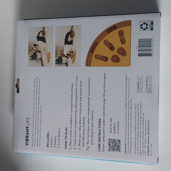 Vibrant‎ Life puzzles & treat Buddy Dog toys medium - Picture 2 of 3